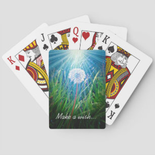 Dandelion Macro Playing Cards