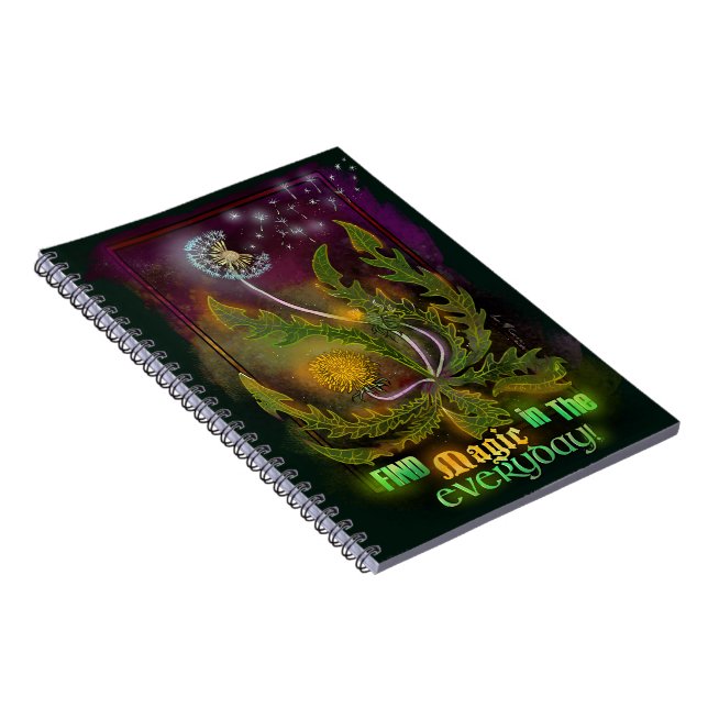 Dandelion Magic in Everyday! Notebook (Right Side)