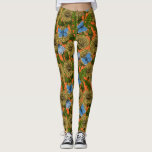 Dandelion medow leggings<br><div class="desc">Vector seamless pattern with dandelions and common blue butterflies.</div>