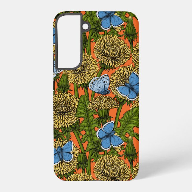 Dandelion medow samsung galaxy s22+ case (Back)