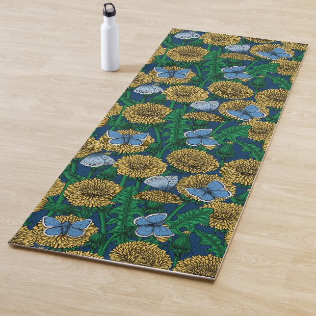 Dandelion medow yoga mat (In Situ)