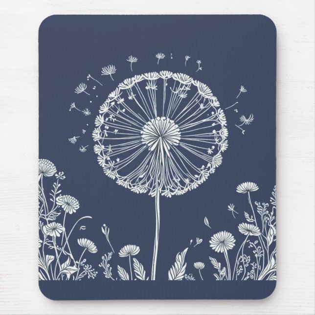 Dandelion Mouse Pad (Front)