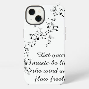 Dandelion Music Symbols iPhone Case
