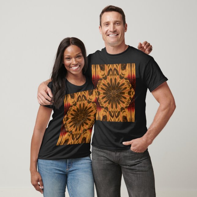 Dandelion Petals 1 Bohemian Floral Graphic T-Shirt (Unisex)
