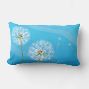 Dandelion Plant Lumbar Cushion