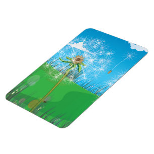 Dandelion Plant Magnet