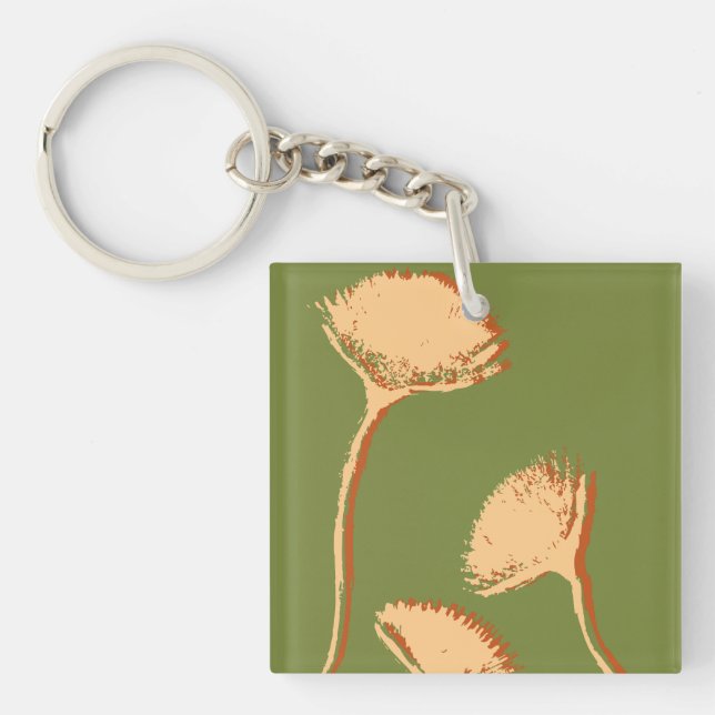 Dandelion Pop Key Ring (Front)