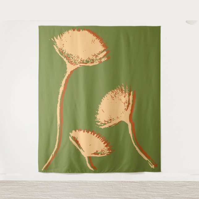 Dandelion Pop Tapestry (Front)
