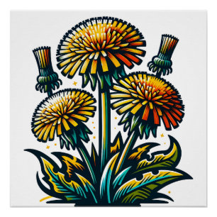 Dandelion Poster
