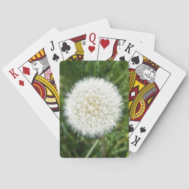 dandelion puff playing cards (Back)