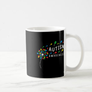 Dandelion Puzzle Piece Cool Autism Boys Girls Kids Coffee Mug