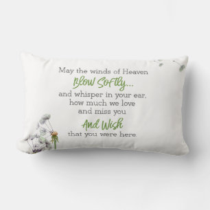 Dandelion Remembrance Lumbar Cushion