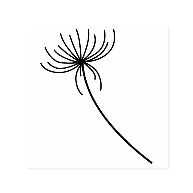 Dandelion Seed,Blowball Seed  Self-inking Stamp (Design)