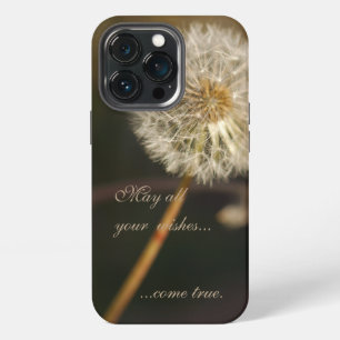 Dandelion Seed Head in Brown Tones iPhone 13 Pro Case