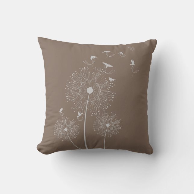 Dandelion Seed Thieves Cushion (Front)