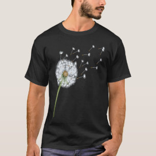 Dandelion Seeds Blown By Wind Make A Wish T-Shirt