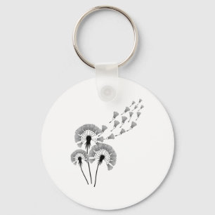 Dandelion Shuttle Shirt For Badminton Player _ Bad Key Ring