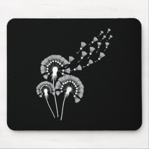 Dandelion Shuttle Shirt For Badminton Player _ Bad Mouse Pad