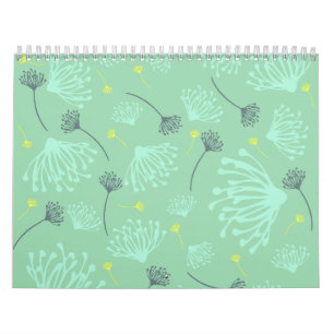 Dandelion Silhouette Calendar