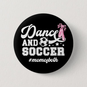 Dandelion Soccer Ll Shirt For Soccer Player Womens 6 Cm Round Badge