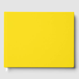 Dandelion (solid colour) guest book