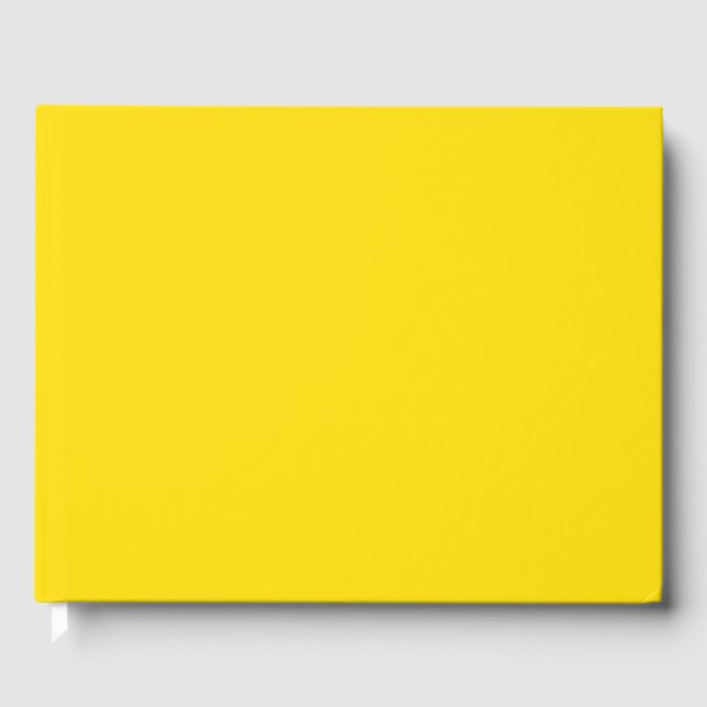 Dandelion (solid colour)  guest book (Front)