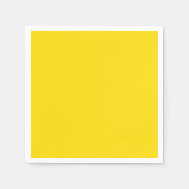 Dandelion (solid colour)  napkin (Front)