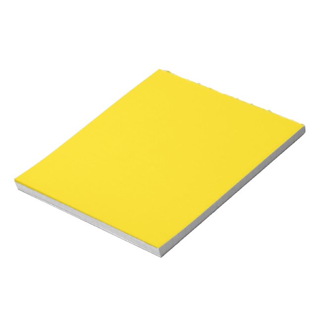 Dandelion (solid colour)  notepad (Rotated)