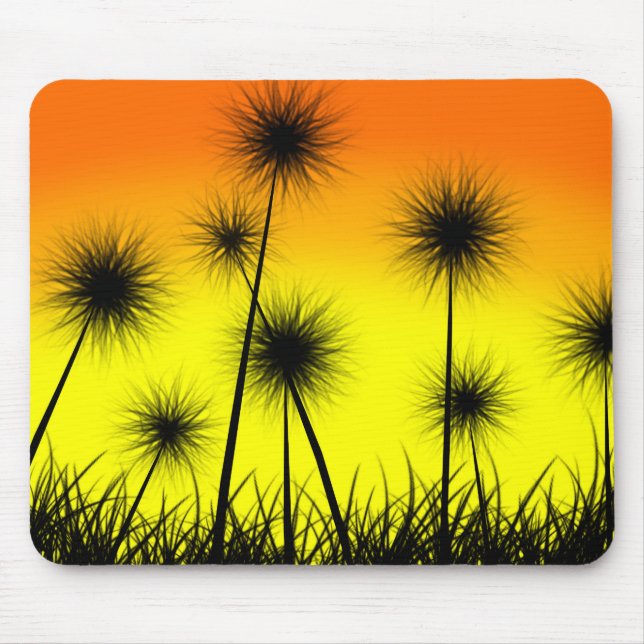 Dandelion Sunrise Mouse Pad (Front)