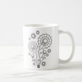 Dandelion Tattoo Design Coffee Mug