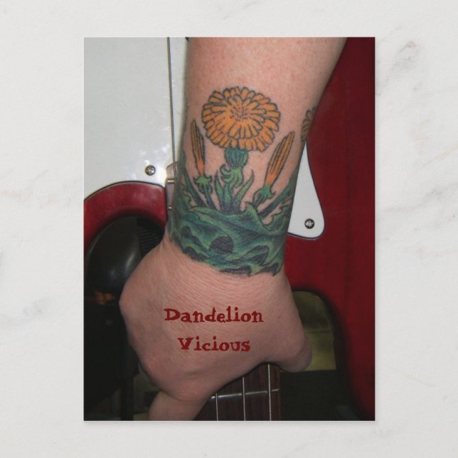 Dandelion Vicious postcard (Front)