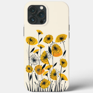 Dandelion wildflower field  iPhone 13 pro max case