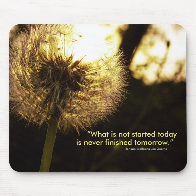 Dandelion Wisdoms Mousepad (Front)