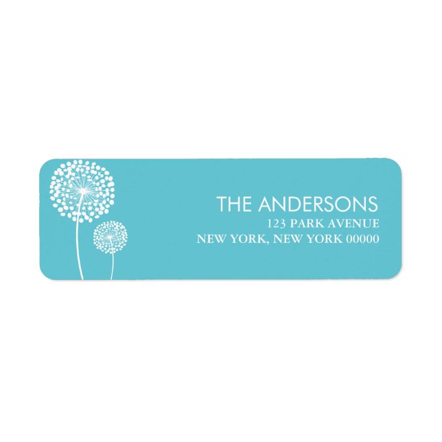 Dandelions Address Labels (Front)