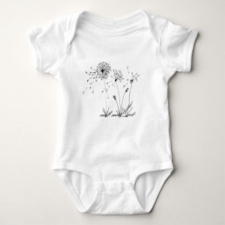 Dandelions Baby Bodysuit