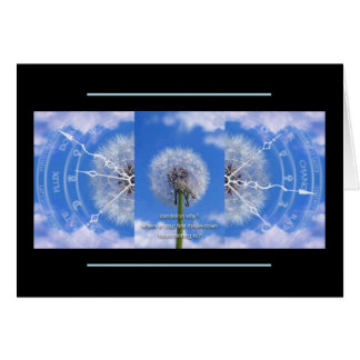 Dandelions card