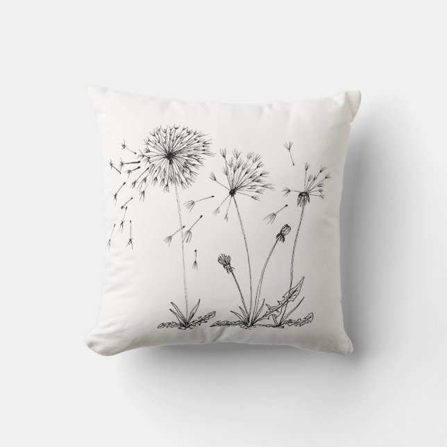 Dandelions Cushion (Front)