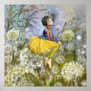 Dandelions Fantasy Poster