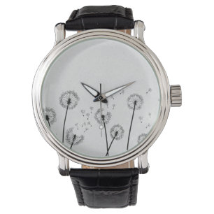 Dandelions Flowers Pappus Spores Grey Watch