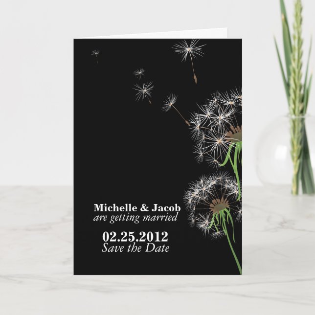 Dandelions Invitation (Front)