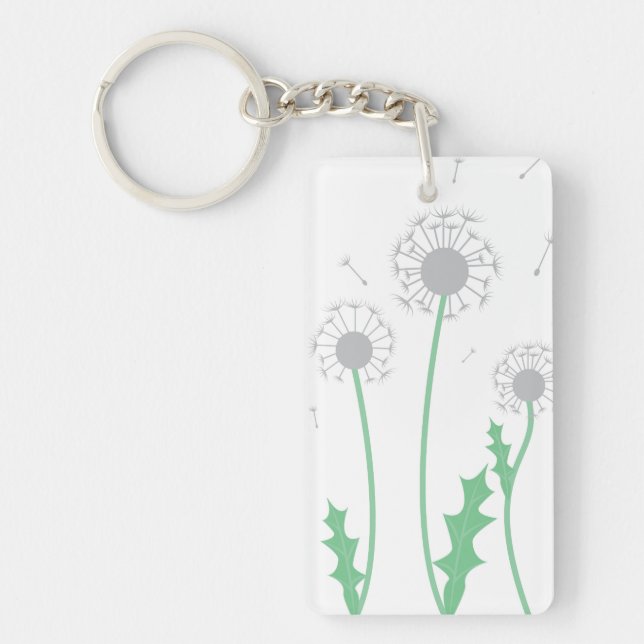 Dandelions Key Ring (Front)