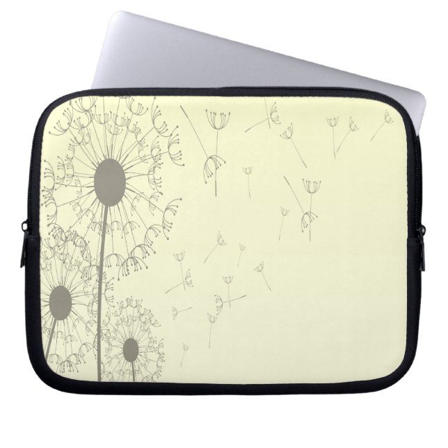 Dandelions Laptop Sleeve (Front)