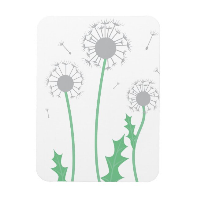 Dandelions Magnet (Vertical)