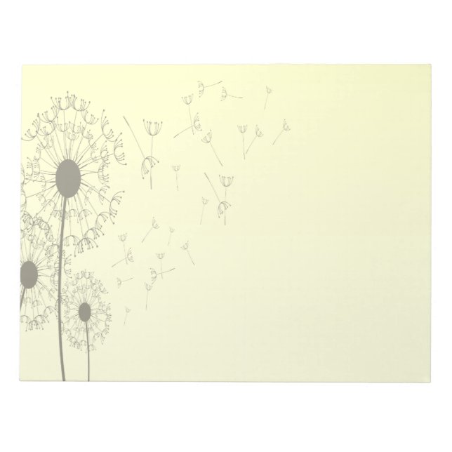Dandelions Notepad (Front)