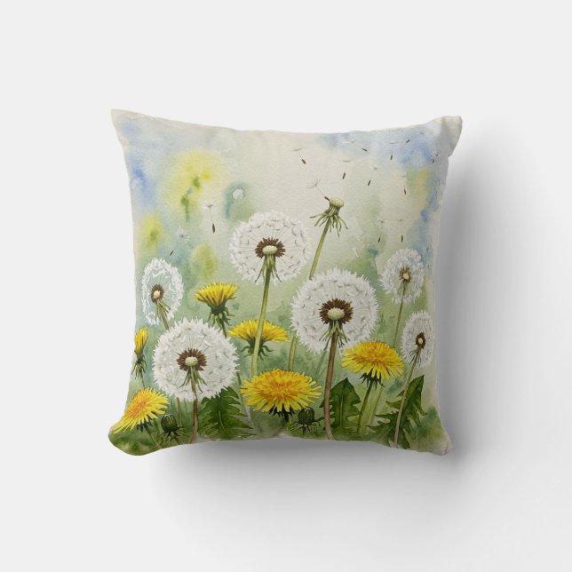 Dandelions Pillow (Front)