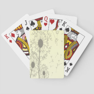 Dandelions Playing Cards