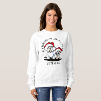 Dandie Dinmont Terrier Christmas Sweatshirt