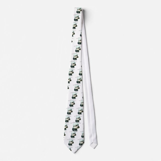 Dandie Dinmont Terrier Dad 2 Tie (Front)