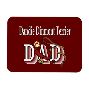 Dandie Dinmont Terrier DAD Magnet