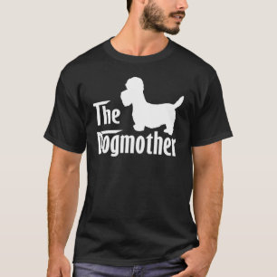 Dandie Dinmont Terrier Dog Mum Mother's Day T-Shirt